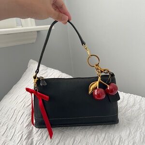 Coach Vintage Bleeker Bag in Black Leather